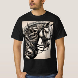 Caballo Metalero Tatuado: Rock y naturaleza T-shirt