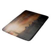 Caballo Sunset Bath Mat Western Horse (Gekanteld)