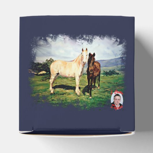 Caballos/Cabalos/Horses Bedankdoosjes (Bovenkant)