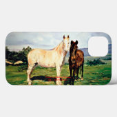 Caballos/Cabalos/Horses Case-Mate iPhone Case (Achterkant (horizontaal))