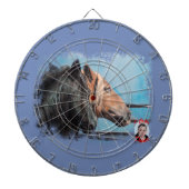 Caballos/Cabalos/Horses Dartbord (Voorkant)