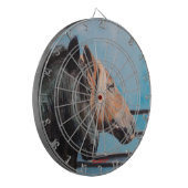 Caballos/Cabalos/Horses Dartbord (Voorkant Links)
