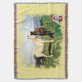 Caballos/Cabalos/Horses Deken (Voorkant Verticaal)