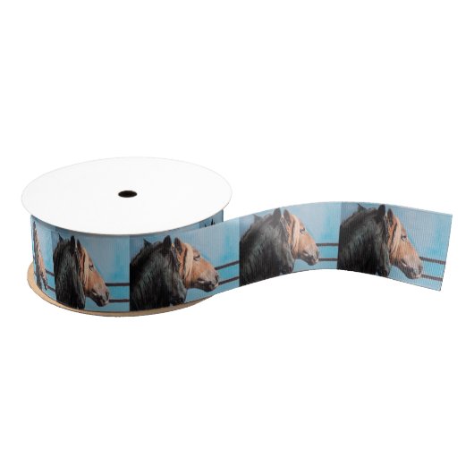 Caballos/Cabalos/Horses Grosgrain Lint (Spoel)