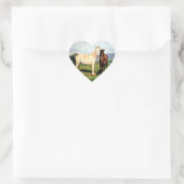Caballos/Cabalos/Horses Hart Sticker (Tas)