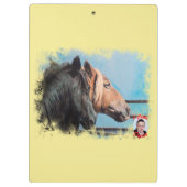 Caballos/Cabalos/Horses Klembord (Achterkant)