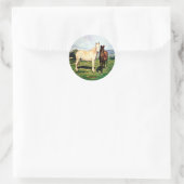 Caballos/Cabalos/Horses Ronde Sticker (Tas)