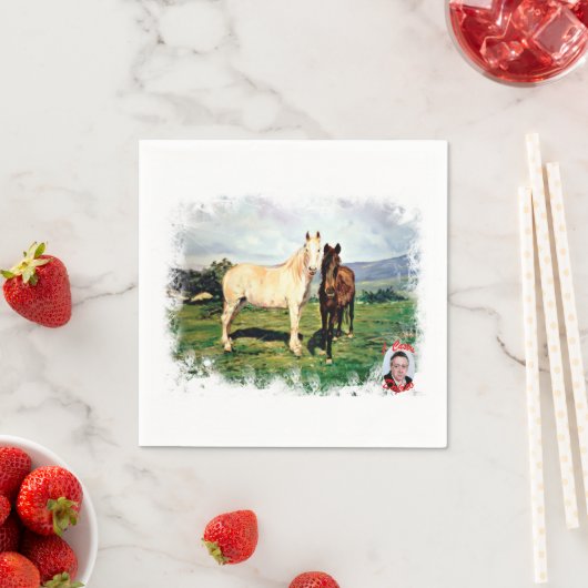 Caballos/Cabalos/Horses Servetten (Insitu)