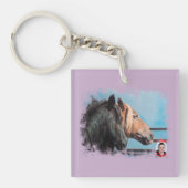 Caballos/Cabalos/Horses Sleutelhanger (Voorkant)