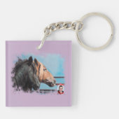 Caballos/Cabalos/Horses Sleutelhanger (Achterkant)