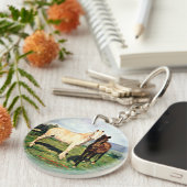 Caballos/Cabalos/Horses Sleutelhanger (Voorkant Rechts)