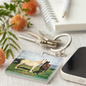 Caballos/Cabalos/Horses Sleutelhanger (Voorkant Rechts)