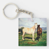 Caballos/Cabalos/Horses Sleutelhanger (Voorkant)