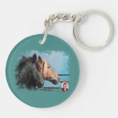 Caballos/Cabalos/Horses Sleutelhanger (Achterkant)
