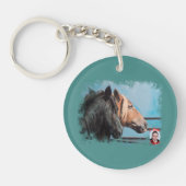 Caballos/Cabalos/Horses Sleutelhanger (Voorkant)