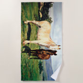 Caballos/Cabalos/Horses Strandlaken (Voorkant)