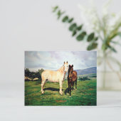 Caballos/Cabalos/Paarden Briefkaart (Staand voorkant)