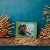 Caballos/Cabalos/Paarden Fotoplaat (Zijkant)