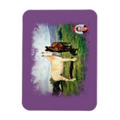 Caballos/Cabalos/Paarden Magneet (Verticaal)