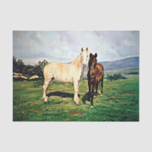 Caballos/Cabalos/Paarden Tissuepapier