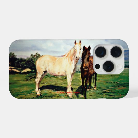 Caballos iPhone Hoesje (Achterkant horizontaal)