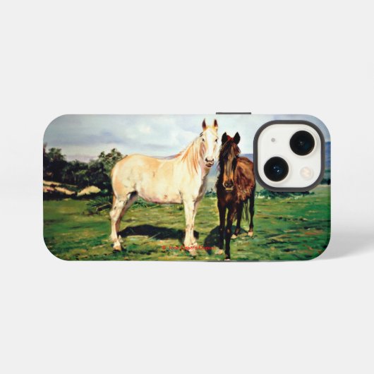Caballos iPhone Hoesje (Achterkant horizontaal)