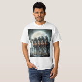 Caballos Silvestres Bajo la Luna T-shirt (Voorkant volledig)