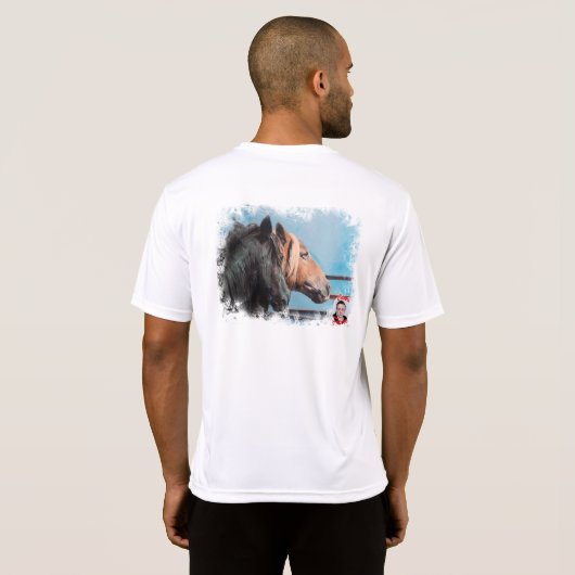 Caballos T-shirt (Achterkant volledig)