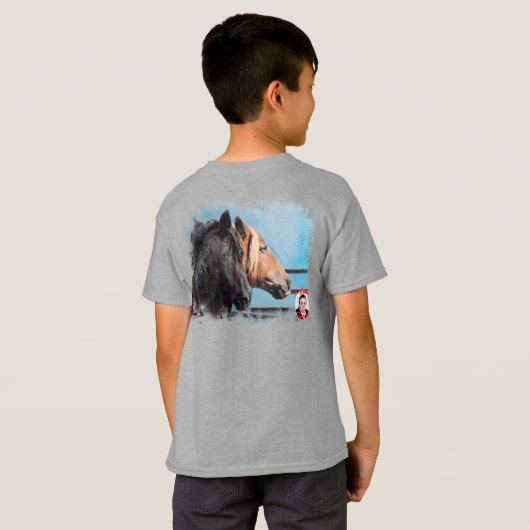Caballos T-shirt (Achterkant volledig)