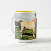 Caballos Tweekleurige Koffiemok (Voorkant links)
