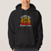 Cabana Boy At Your Services  Bartender Hoodie (Voorkant)