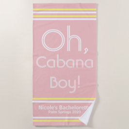 Cabana Boy Beach Towel Strandlaken