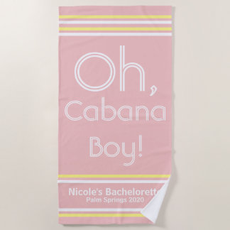 Cabana Boy Beach Towel Strandlaken