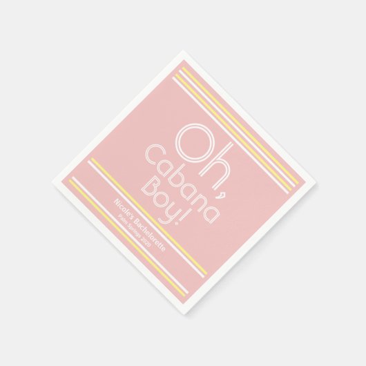 Cabana Boy Cocktail servetten (Hoek)