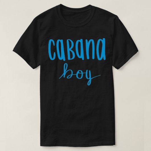 Cabana Boy Funny Novelty Humor T-shirt (Design voorkant)