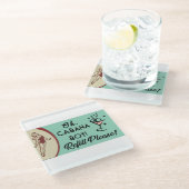 Cabana Boy Glazen Onderzetter (Schuin)