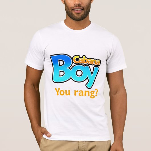 Cabana Boy Rang? T-shirt (Voorkant)