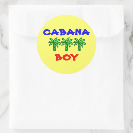 Cabana Boy stickers (Tas)