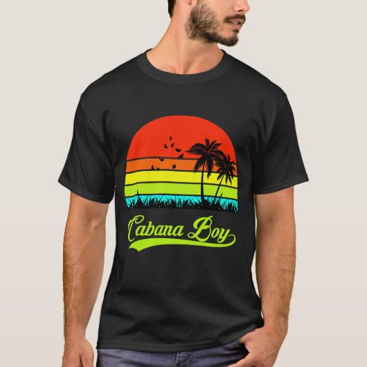 Cabana Boy t shirt. T-shirt (Voorkant)