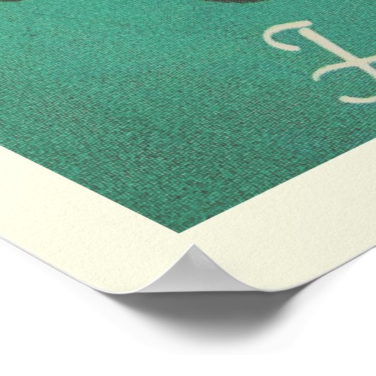  Cabana Club Miami Travel Poster (Hoek)