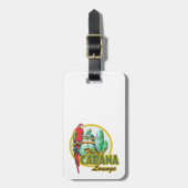 Cabana Lounge Bagagelabel (Voorkant verticaal)