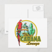 Cabana Lounge Briefkaart (Voorkant / Achterkant)
