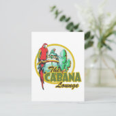 Cabana Lounge Briefkaart (Staand voorkant)