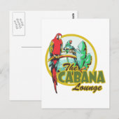 Cabana Lounge Briefkaart (Voorkant / Achterkant)