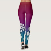 Cabana Red en Blue Leggings (Achterkant)
