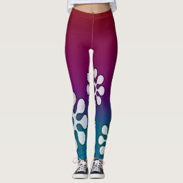 Cabana Red en Blue Leggings