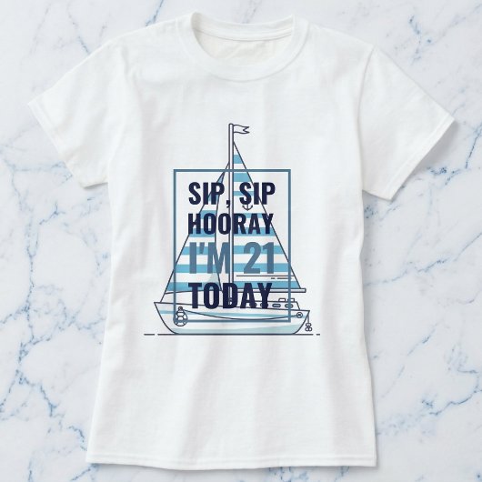 Cabana Sail Nautical Boat T-shirt