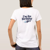 Cabana Sail Verjaardagsmeisje T-shirt (Achterkant)