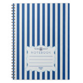 Cabana Streep Zeevaart Notitieboek (Voorkant)