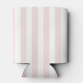 Cabana Strepen Palm Beach Monogram Wapenschild Blikjeskoeler (Achterkant)